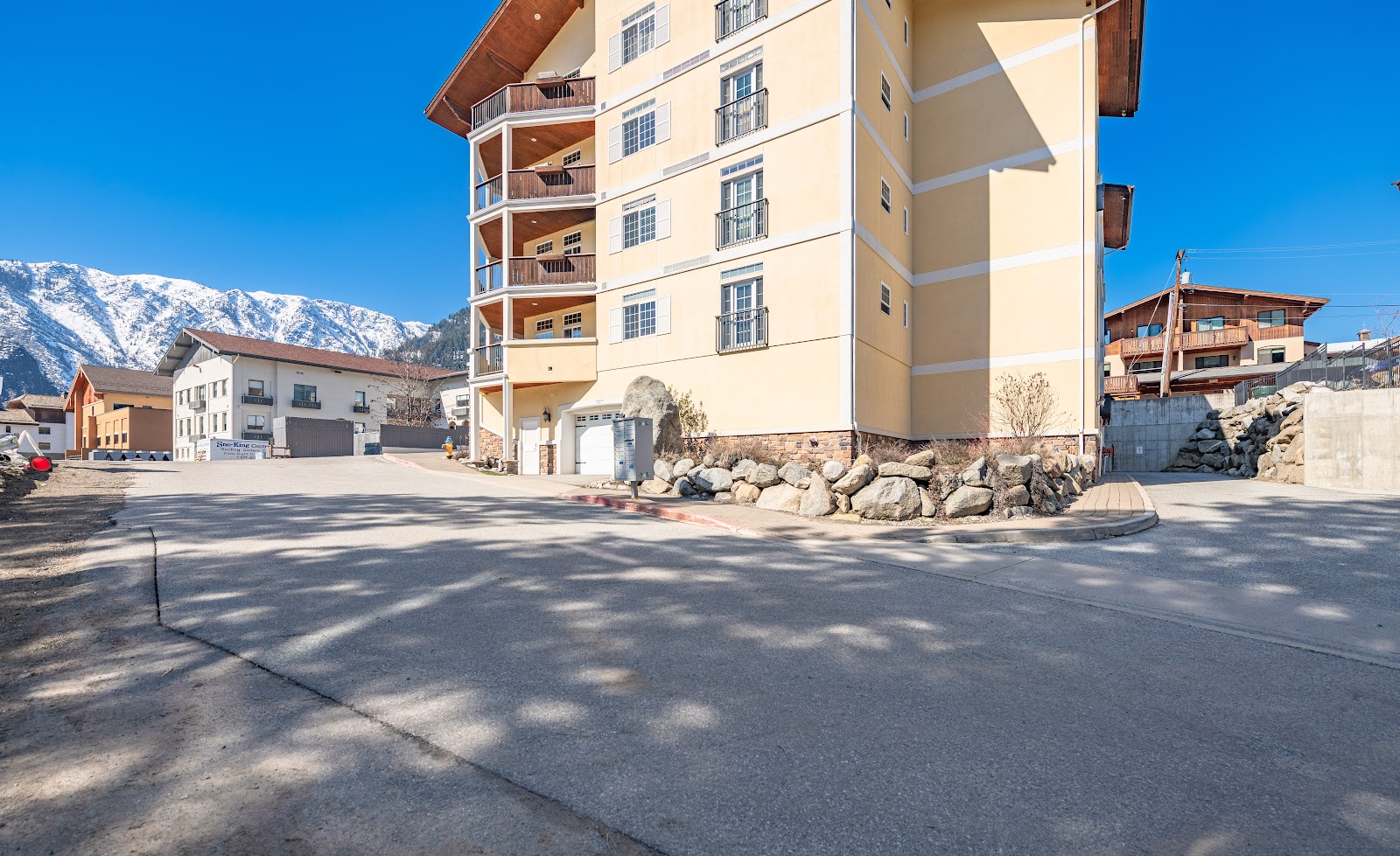 Condo building exterior