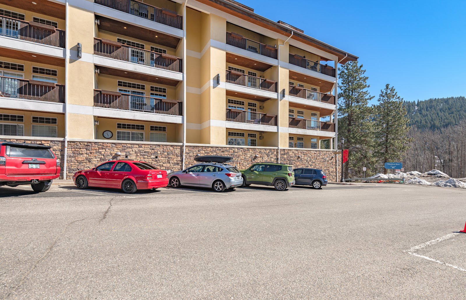 Exterior and parking
