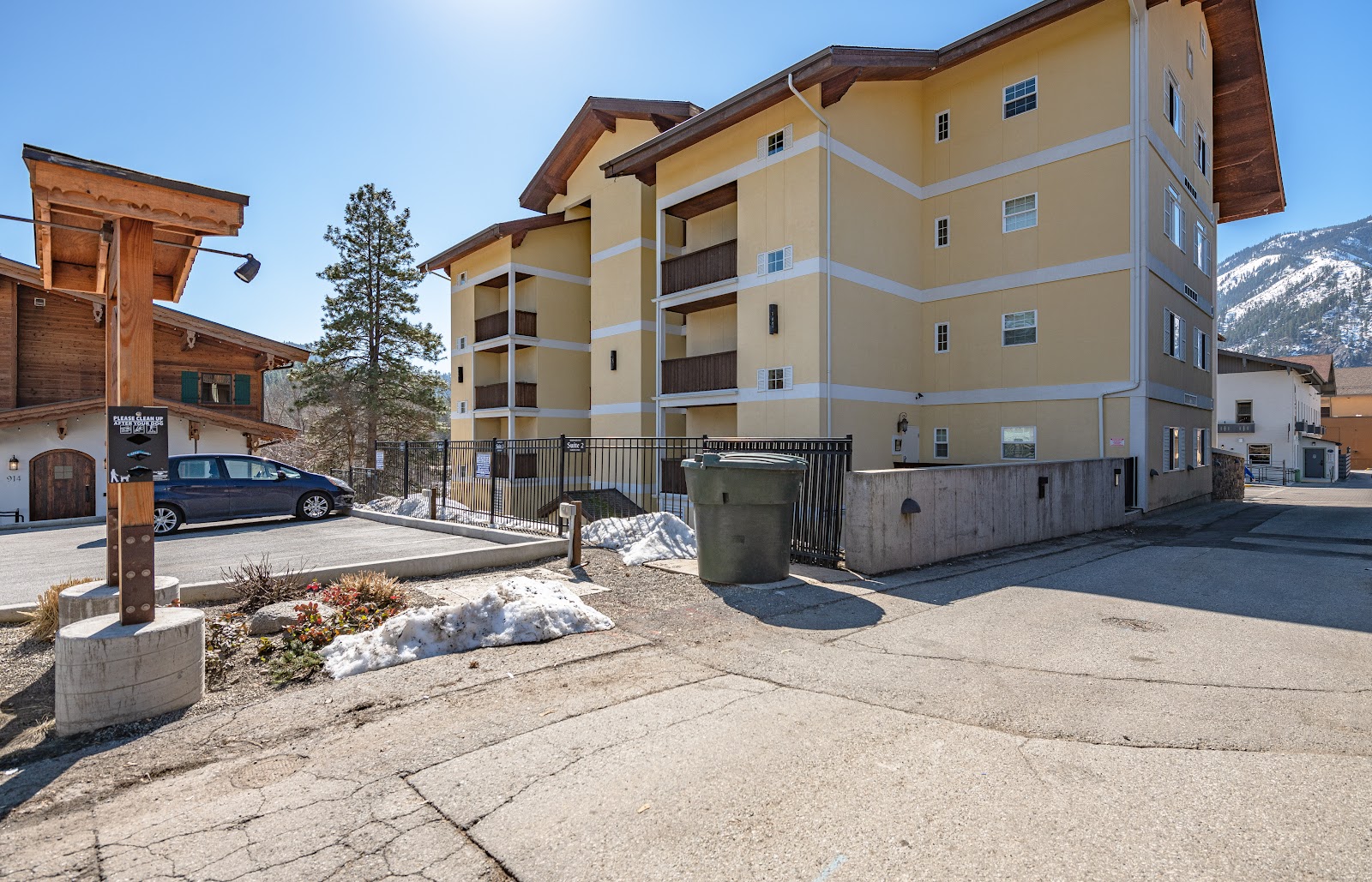 Street-level exterior view